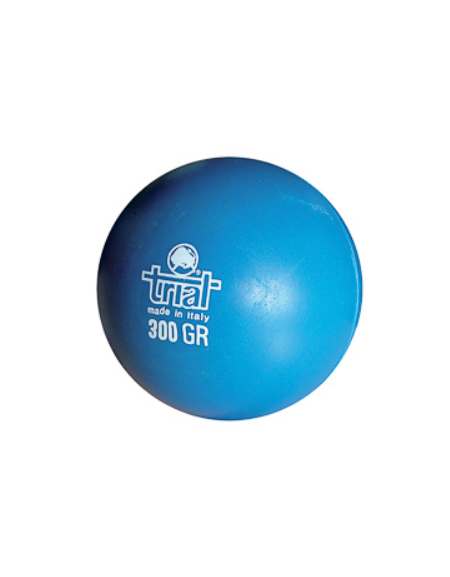 Palla getto di gomma anelastica kg 0,300 per uso indoor