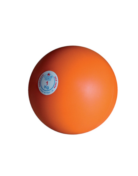 Palla getto di gomma anelastica, kg 1 per uso indoor.