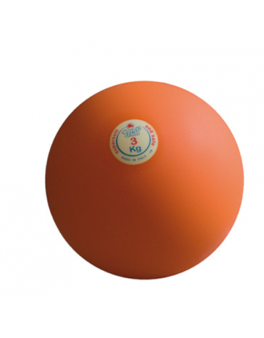 Palla getto di gomma anelastica - Peso kg 3 - per uso indoor