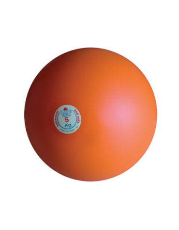 Palla getto di gomma anelastica - Peso kg 5 - per uso indoor