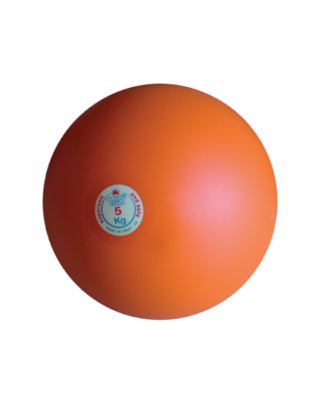 Palla getto di gomma anelastica - Peso kg 5 - per uso indoor