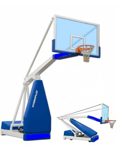 Impianto basket Hydroplay Training. Struttura in profilo d'acciaio verniciato, Certificata FIBA Impianto basket Hydroplay Training. Struttura in profilo d'acciaio verniciato, Certificata FIBA
