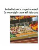Carrello murale Buffet espositore refrigerato mm L1430xP750xH1740