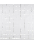 Coppia reti per porte calcio regolamentari, in nylon diametro mm 3,5 bicolore, a maglie esagonali