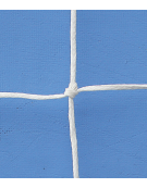 Coppia reti per porte calcio ridotto cm 400x200. Modello a maglie esagonali in nylon.