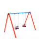 Altalena Classic in acciaio con 2 seggiolini per bambini al di sotto dei tre anni - cm 368x225x240H