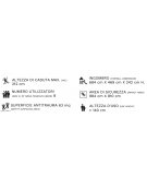 Palestra Workout base, struttura in legno di pino nordico e tubi in acciaio, con panca addominali e step - cm 684x469x241h