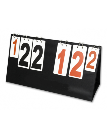 Segnapunti manuale da tavolo per tennis tavolo con tesserine numerate girevoli Segnapunti manuale da tavolo per tennis tavolo con tesserine numerate girevoli