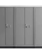 ARMADIO DI SICUREZZA CON COMBINAZIONE LAMIERA MM. 30/10 cm. 100 x 60 x 200 h.