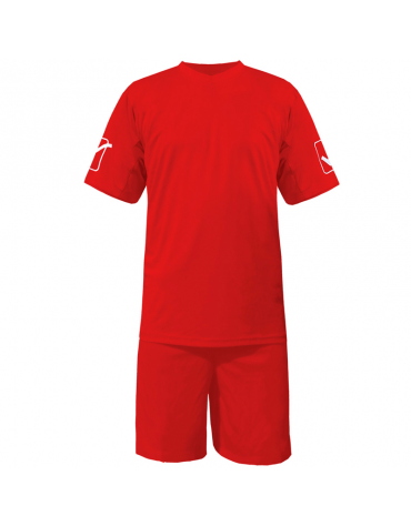 Completo calcio numerato composto di maglia, pantaloni e calze