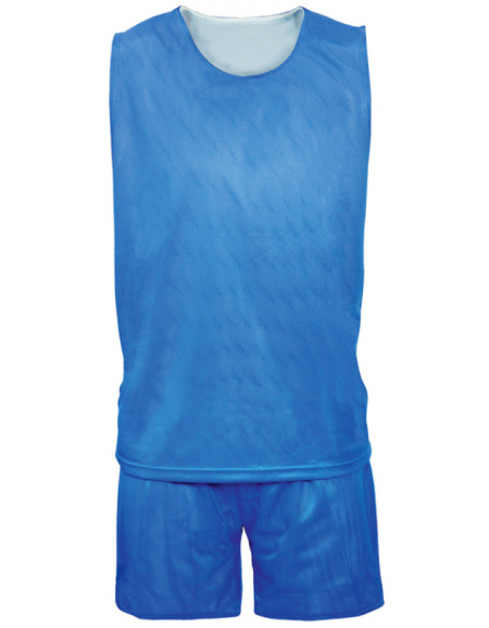 Completo basket numerato composto di canotta, pantaloni e calze