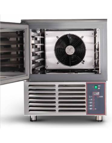 Abbattitore temperatura 5 Teglie GN 1/1 o 60X40 -Potenza W 1.424