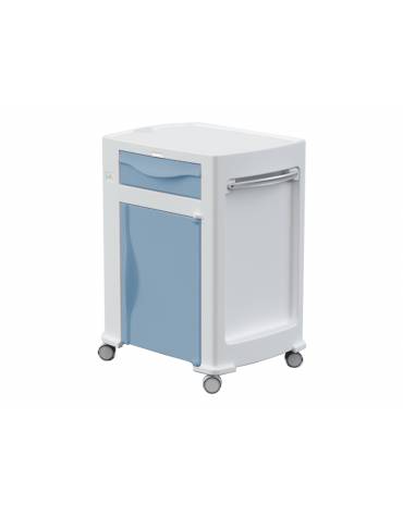 COMODINO CON CASSETTO E ANTA