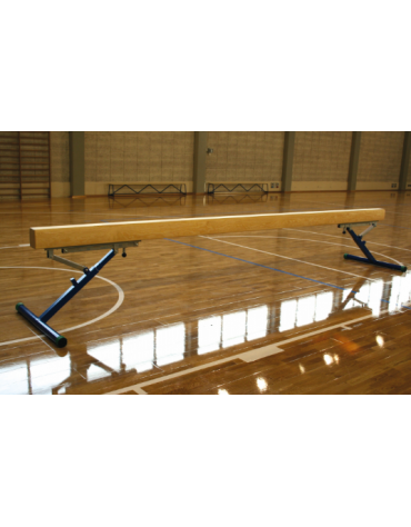 Trave di equilibrio femminile da m. 5 graduabile da cm. 50 a 120