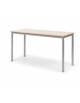 BANCO TAVOLO RETTANGOLARE SENZA SOTTOPIANO - STRUTTURA Ø mm.40 - PIANO DA CM 120X60