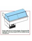 Vasca Refrigerata da Incasso per Pasticceria - Capacità 3 Teglie 60 x 40 cm - mm 1362x750x562h