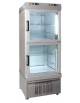 Vetrina verticale a 2 camere separate, DOPPIO MOTORE refrigerazione STATICA +2° +10°C e -15°-25°C - Cm 90x64x181h