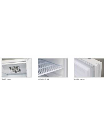 Armadio frigorifero con interno in abs - Refrigerazione roll bond con ventola di assistenza - mm 600x701x1875h