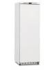 Armadio frigorifero con esterno in acciaio bianco e interno in abs-Temperatura 0/+10°C -Capacità Lt 400-Classe D-cm 60x62,5x186h
