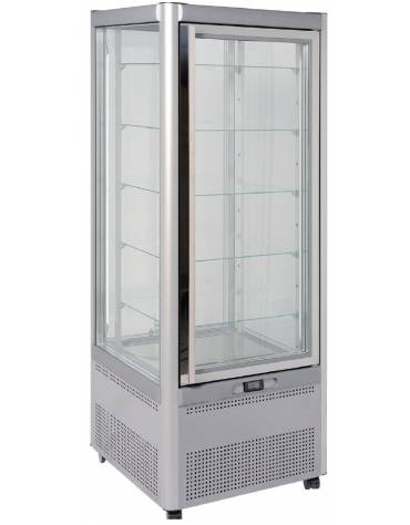 Vetrina refrigerata verticale ventilata gelateria Dimensioni: larghezza mm.910, profondità mm.823, altezza mm.1817