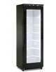 Armadio freezer BT statico -15° -25°C Lt. 400 in colore nero con porta a vetro senza cornice - cm 60x62,5x186h