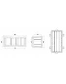 CONTENITORE ISOTERMICO PER GASTRONORM CON APERTURA FRONTALE