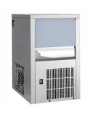 Macchina per cubetti di ghiaccio pieni gr. 18, Kg 24/24h - Contenitore da Kg 6 - mm 390x460x610h