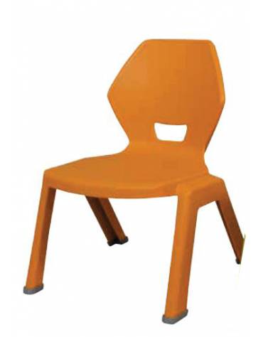 SEDIA POLIPROPILENE RICICLATO PER SCUOLA MATERNA - CM 37x41x31/56h  - CERTIFICATA EN 1729/2 - CONFORME AI CAM