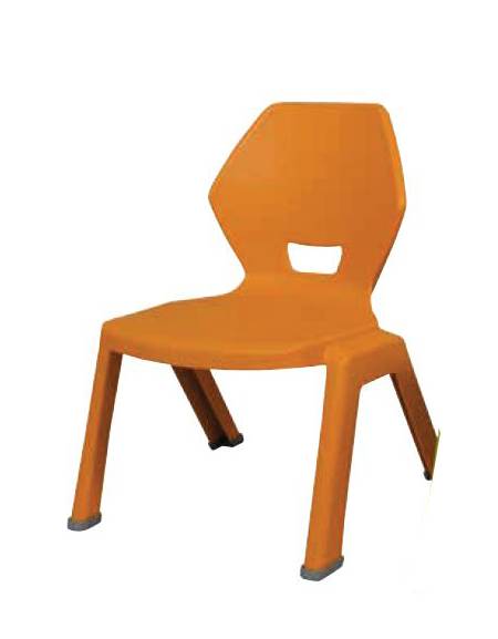 SEDIA POLIPROPILENE RICICLATO PER SCUOLA MATERNA - CM 37x41x31/56h  - CERTIFICATA EN 1729/2 - CONFORME AI CAM