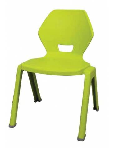 SEDIA POLIPROPILENE RICICLATO PER SCUOLA MATERNA - CM 37x41x31/56h  - CERTIFICATA EN 1729/2 - CONFORME AI CAM