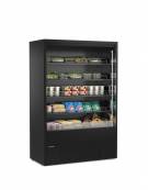 Espositore murale INOX refrigerato da cm. 133,5-PER CARNE