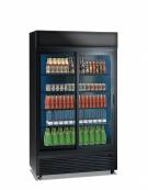 Vetrina bibite verticale doppia 582 Lt. - refrigerazione ventilata - mm 900x725x2036h