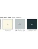 tavolo riunione con gamba a T - cm 200x110x72h
