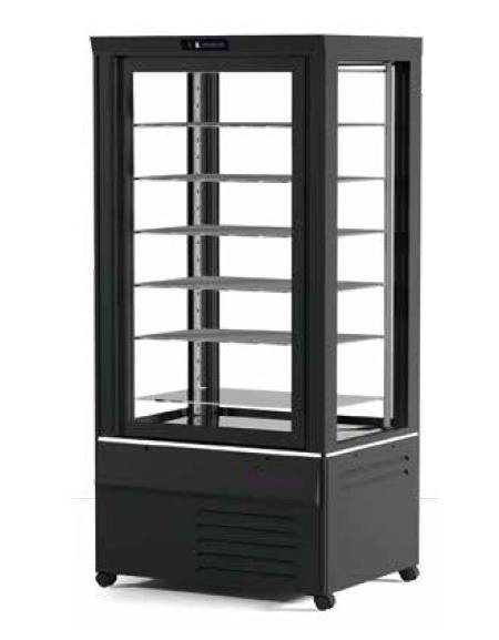 VETRINA GELATERIA VERTICALE STATICA CM 90X62X186H