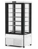 Vetrina esposizione gelateria statica LUCE A LED cm 90x62x186h