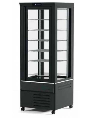 Vetrina gelateria verticale statica cm 72x62x189,5h