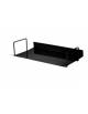 SOTTOPIANO IN LAMIERA AVVITATO CM 51,5X29X10H - COLORE NERO GRAFITE RAL 9011