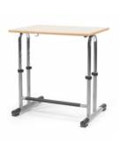 Banco monoposto bicolonna regolabile sottopiano griglia metallica CM 70X50