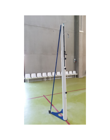 Impianto pallavolo in alluminio trasportabile