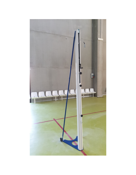 Impianto pallavolo in alluminio trasportabile