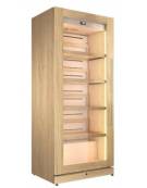 Vetrina Refrigerata per Vino - Capacità Bottiglie 0,75 Lt n° 180 Ø 75 mm - mm 1000x711x1810h