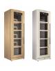 Vetrina Refrigerata ventilata +4° +18°C in legno per 104 bottiglie Vino -Esterno ed interno in vari colori-cm 65,4x66x202h