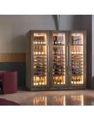 Vetrina per vini ventilata unica temperatura da 120 bottiglie