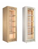 Cantina per vini 2 porte invetriate scorrevoli mm 1000x711x1810h