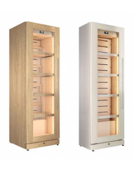 Cantina per vini 2 porte invetriate scorrevoli mm 1000x711x1810h