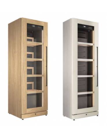 Cantina per vini 2 porte invetriate scorrevoli mm 1000x711x1810h