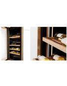 Cantina per vini 2 porte invetriate scorrevoli mm 1000x711x1810h