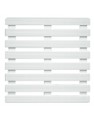 Graticcio in plastica per doccia cm.60x60, colore bianco.