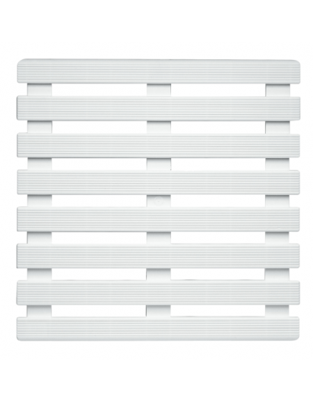 Graticcio in plastica per doccia cm.60x60, colore bianco.