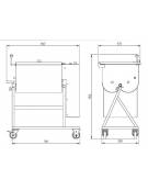 Impastatrice per carne 80 Kg. BIALBERO